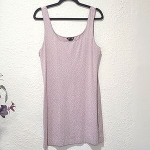 H&M Large Grey Polka Dot Tank Dress